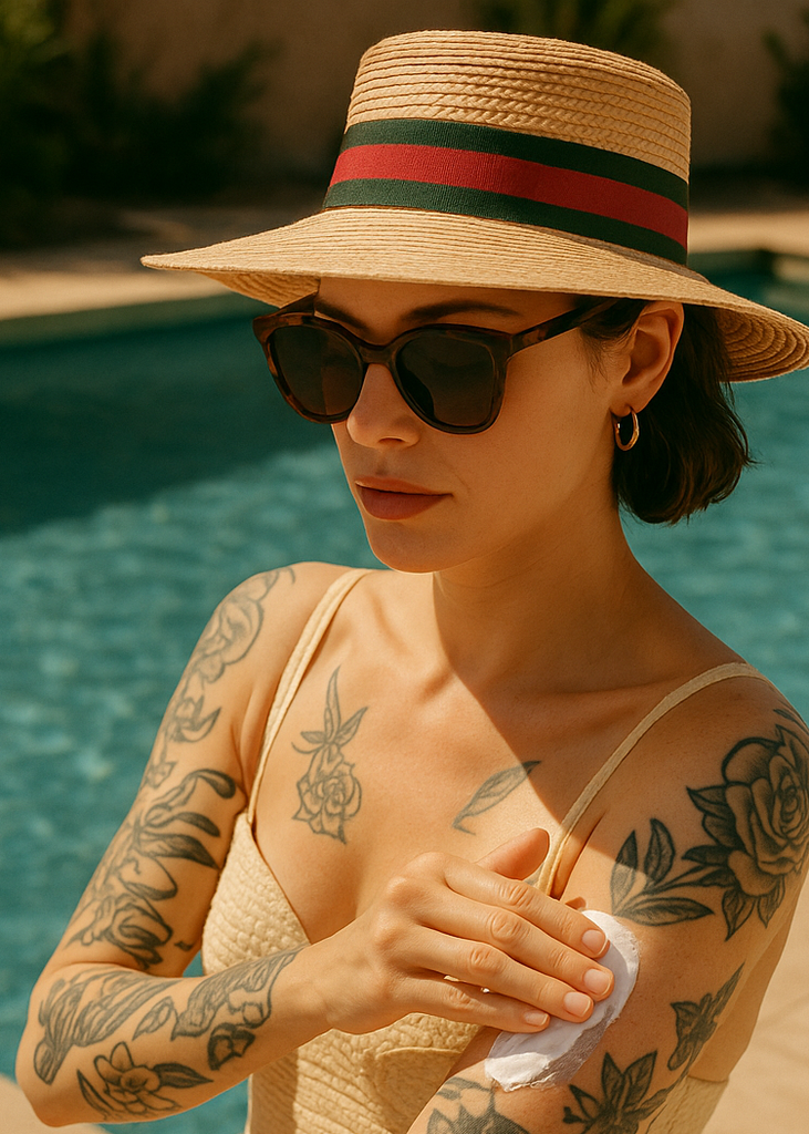 Zon, zwemmen en smeren - Zo overleeft jouw tattoo de zomer